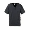 Unisex Scrub Tops Medline Madison Ave Unisex 5XL Scrub Top, Charcoal (5515CHR5XL)