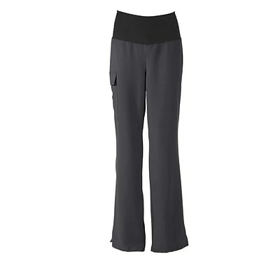 Ladies Scrub Pants Medline Ocean Ave Women 2XS Yoga Scrub Pants, Charcoal (5560CHRXXS) 1 Ladies Scrub Pants Medline Ocean Ave Women 2XS Yoga Scrub Pants, Charcoal (5560CHRXXS)