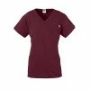 Ladies Scrub Tops Medline Berkeley Ave™ Ladies Scrub Top With Welt Pockets, Wine, 2XL