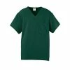 Medline Unisex Scrub Tops Fifth AVE.™ Unisex Scrub Top, Hunter Green, 5XL