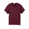 Medline Unisex Scrub Tops Fifth AVE.™ Unisex Scrub Top, Wine, XL