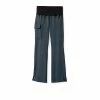 Ladies Scrub Pants Medline Ocean Ave Ladies Yoga Elastic Waist Scrub Pant, Charcoal, XS