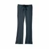 Medline Ladies Scrub Pants Melrose AVE.™ Combo Elastic Waist Ladies Scrub Pant, Charcoal, XST
