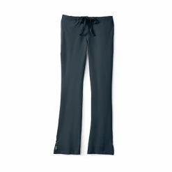 Medline Ladies Scrub Pants Melrose AVE.™ Combo Elastic Waist Ladies Scrub Pant, Charcoal, XST