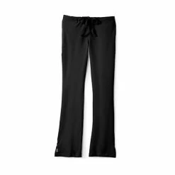 Ladies Scrub Pants Medline Melrose Ave Combo Elastic Waist Scrub Pant, Black, LT