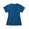 Ladies Scrub Tops Medline Berkeley Ave™ Ladies Scrub Top With Welt Pockets, Royal Blue, XL