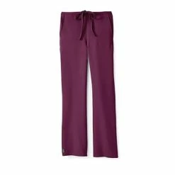Medline Unisex Scrub Pants Newport AVE.™ Unisex Drawstring Scrub Pant, Wine, 3XL