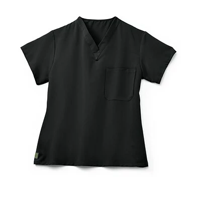 Unisex Scrub Tops Medline Fifth Ave™ Unisex Traditional Scrub Top With One Pocket, Black, Medium 1 Unisex Scrub Tops Medline Fifth Ave™ Unisex Traditional Scrub Top With One Pocket, Black, Medium