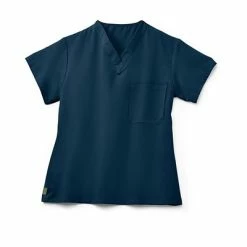 Unisex Scrub Tops Medline Fifth Ave.™ Unisex Scrub Top, Navy, XL