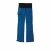 Ladies Scrub Pants Medline Ocean Ave Ladies Yoga Elastic Waist Scrub Pant, Royal Blue, Small