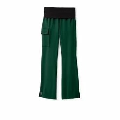 Ladies Scrub Pants Medline Ocean Ave Ladies Yoga Elastic Waist Scrub Pant, Hunter, MP