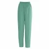 Medline AngelStat® Ladies Elastic Draw Cord Scrub Pants, Jade, XL