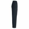 Medline ComfortEase™ Unisex Elastic Cargo Scrub Pants, Black, Large, Medium Length