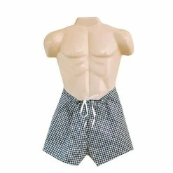 Patient Apparel For Men Dipsters Patientwear, Men's Tie-Waist Shorts, Large