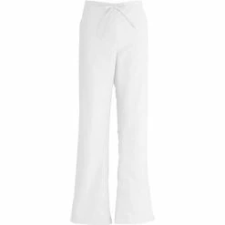 ComfortEase™ Ladies Modern Fit Drawstring And Elastic Waist Cargo Scrub Pants ComfortEase™ Ladies Drawstring And Elastic Waist Cargo Scrub Pants, White, Small, Reg Length
