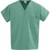 Medline Unisex One-pocket Reversible Tops, Jade, XL
