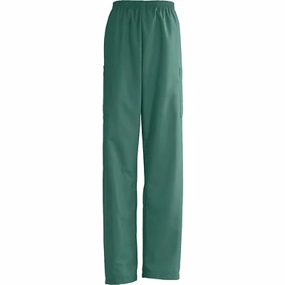 Staff Apparel Medline AngelStat Unisex XL Elastic Waist Cargo Scrub Pant, Hunter Green (674NHGXLL) 1 Staff Apparel Medline AngelStat Unisex XL Elastic Waist Cargo Scrub Pant, Hunter Green (674NHGXLL)