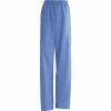 Medline AngelStat® Unisex Elastic Cargo Scrub Pants, Ceil Blue, XL, Medium Length