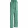 Medline AngelStat® Unisex Elastic Cargo Scrub Pants, Jade, Small, Long Length