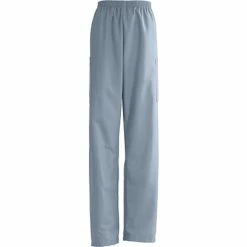 Medline AngelStat® Unisex Elastic Cargo Scrub Pants, Misty Green, XS, Medium Length