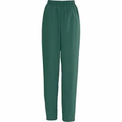 Medline AngelStat® Ladies Elastic Draw Cord Scrub Pants, Hunter Green, XS
