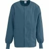 ComfortEase™ Unisex Two-pockets Warm-up Scrub Jackets Medline ComfortEase Unisex Two-pockets Warm-up Scrub Jackets, Caribbean, XS