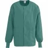ComfortEase™ Unisex Two-pockets Warm-up Scrub Jackets Medline ComfortEase Unisex Two-pockets Warm-up Scrub Jackets, Evergreen, Large