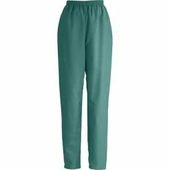 Medline ComfortEase™ Ladies Elastic Scrub Pants, Evergreen, XL, Regular Length