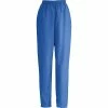 Medline ComfortEase™ Ladies Elastic Scrub Pants, Royal Blue, Small, Regular Length