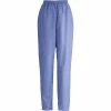 Medline ComfortEase™ Ladies Elastic Scrub Pants, Ceil Blue, Large, Regular Length