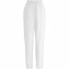 ComfortEase™ Ladies Elastic Scrub Pants, White, 3XL, Petite Length