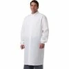 Medline ASEP® Unisex Full Length Barrier Lab Coats, Navy, Medium