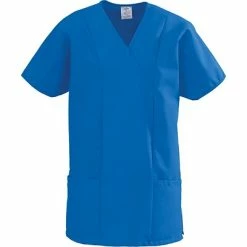 Staff Apparel ComfortEase® Ladies Two Pocket Crossover Tunics, Ceil Blue, Large