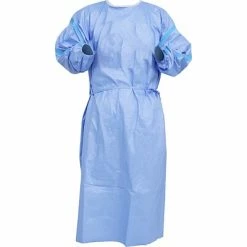 Unbranded Staff Apparel AAMI Level 2 Isolation Gowns, XL, 10/Box (604-007207)