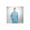 Patient Apparel TIDIShield AAMI Level 2 Medical Polyethylene Protective Gowns, Universal Size, Blue, 75/Carton (8576A)