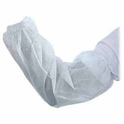 Staff Apparel Unimed Unisex Polypropylene Arm Guard, White, 24", 100/Bag, 10 Bags/Carton