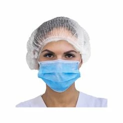 Staff Apparel Unimed Unisex Polypropylene Bouffant Cap, White, 28", 100/Bag, 20 Bags/Carton